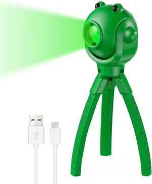 TOLYS Frog Kids Flashlight – Rechargeable LED Torch with 8 Color Modes, USB-C, Fun Flashlight for Boys & Girls, Perfect for Parties, Camping & Outdoor Adventures
