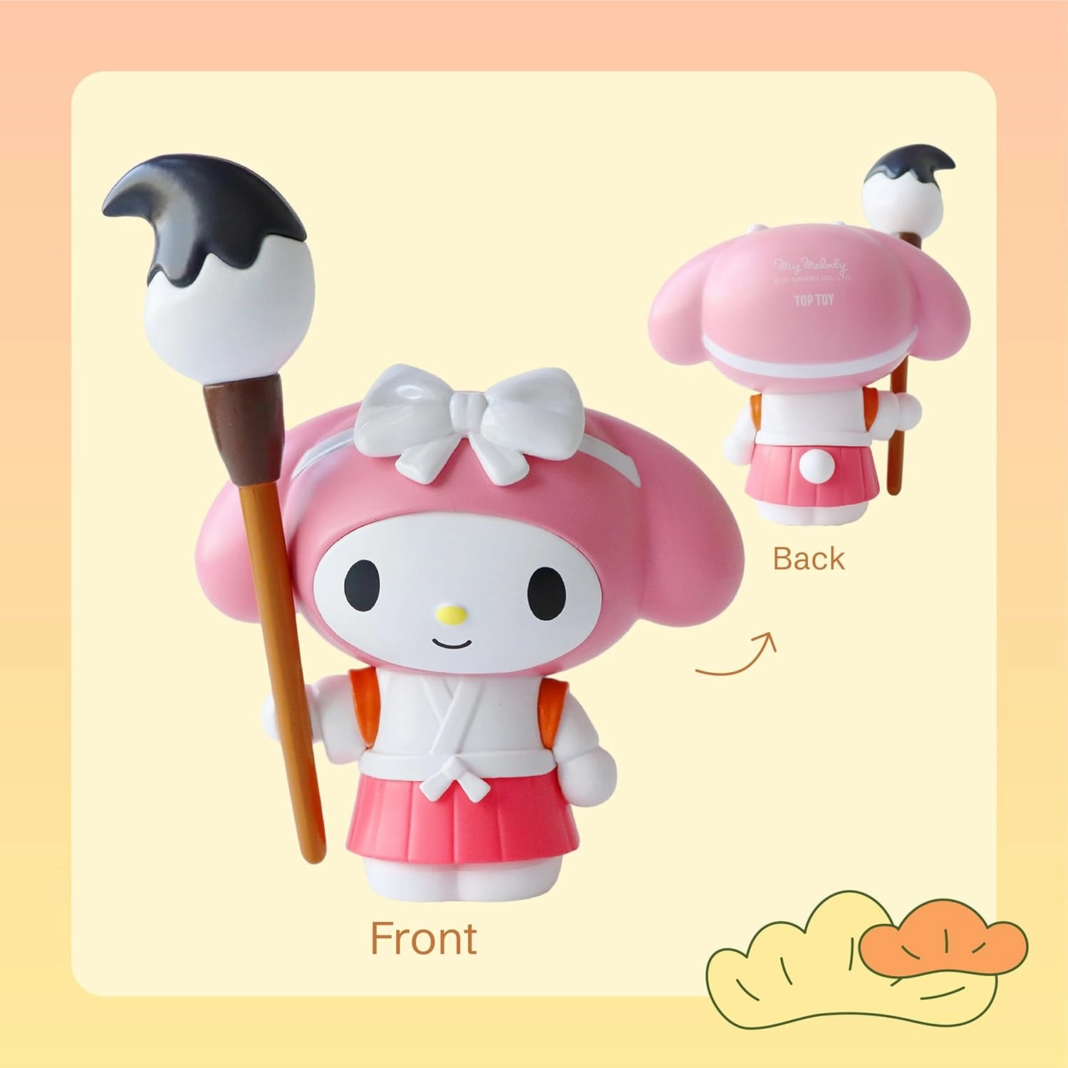 TOPTOY Top Toy Up Town Day, Hello Kitty Collectible Blind Box Figures, Home Decor for Any Room, Stationary Desk Accessories, for Birthdays or Holidays Like Christmas, Whole Set