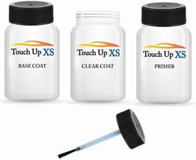 TouchupXS-Perfect Match For Toyota Matrix 8P4 Indigo Ink Pearl 2oz Basecoat Clearcoat and Primer With E-Z Dabber