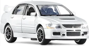 Toy car Model 1:32 for Mitsubishi Lancer Evolution IX 9 Alloy Racing Car Model Diecast Toy Kids Gift (Color : F6)
