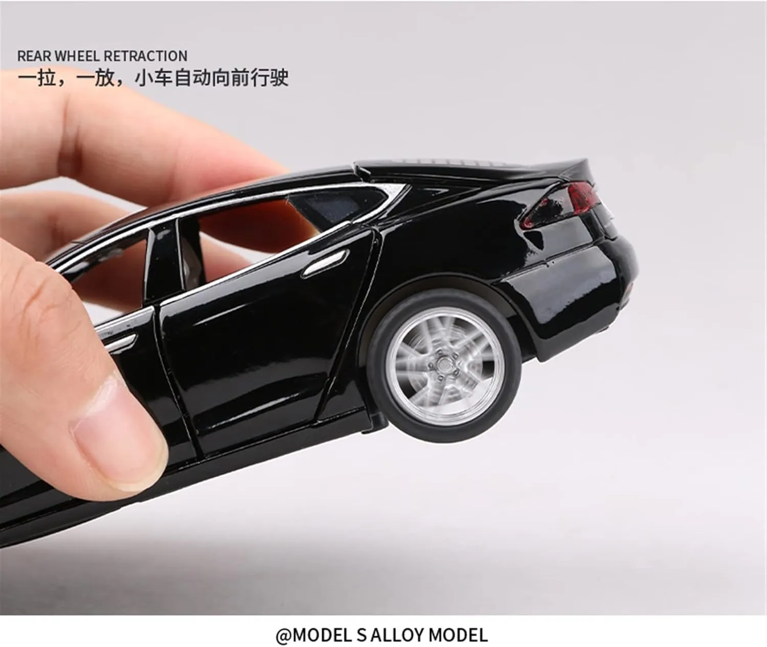 Toy car Model 1:32 for Model X Alloy Car Model Diecast Toy Car Model Simulation Sound and Light Kids Toy Gift (Color : A1)