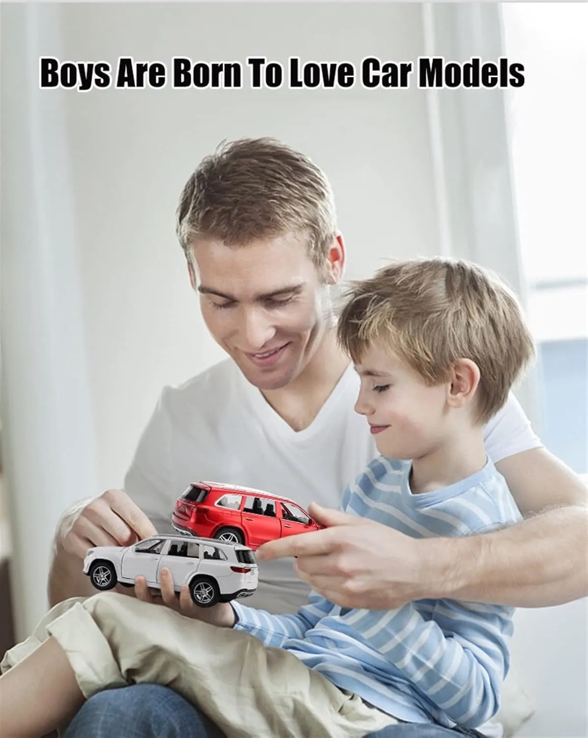 Toy car Model 1:32 for Model X Alloy Car Model Diecast Toy Car Model Simulation Sound and Light Kids Toy Gift (Color : A1)