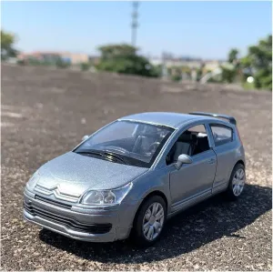 Toy car Model 1/32 Simulation for Citroen C4 Alloy Car Model Toy Length 13.5cm Kids Toy