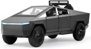 Toy Pickup Truck for Kids Ages 4-7,1/32 Scale Diecast Metal Truck Model Car with Light and Sound Pull Back Toys Cars for Boys Age 8-12