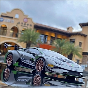 Toy car Model 1:32 for Huracan ST EVO Alloy Sports Car Model Diecast Toy Sound Light Collection Kids Gift (Color : D4)