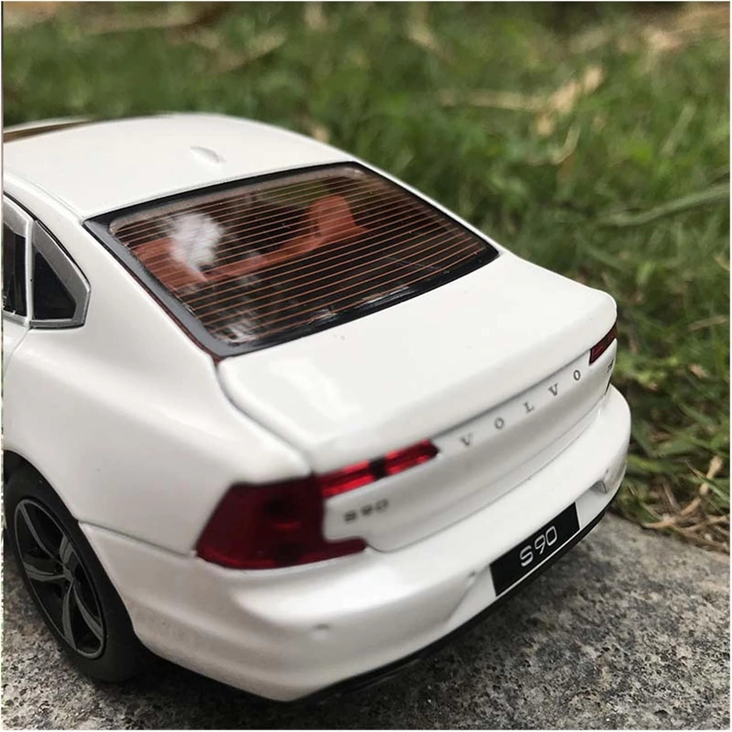Toy car Model 1:32 for Volvo S90 Alloy Car Model Diecasts Sound Light Collection Toys for Childrens Gift (Color : C3)