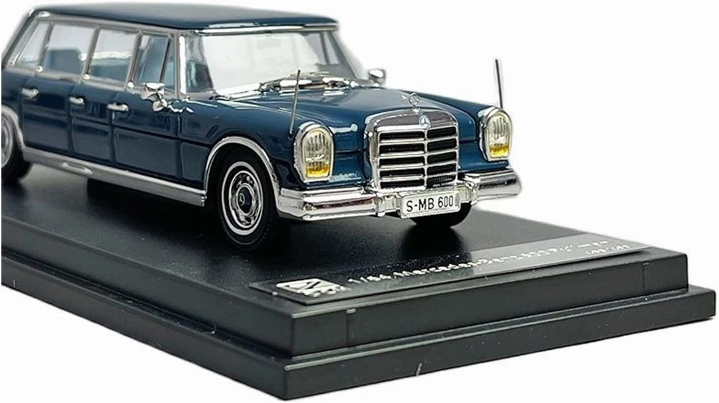Toy car Model 1/64 for Mercedes Pullman W100 Pullman Two Choice Collector Edition Metal Diecast Model Car Toy Gift (Color : A1)