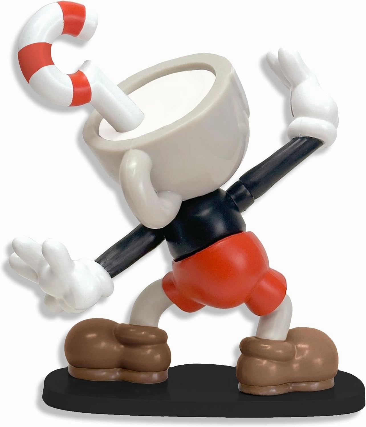 Toynk Cuphead Cuphead Create-A-Figure 3-Inch Mini Figure | Multiple Interchangeable Parts for Posing, Customization