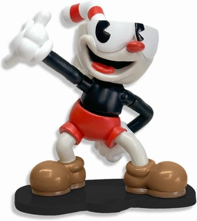Toynk Cuphead Cuphead Create-A-Figure 3-Inch Mini Figure | Multiple Interchangeable Parts for Posing, Customization