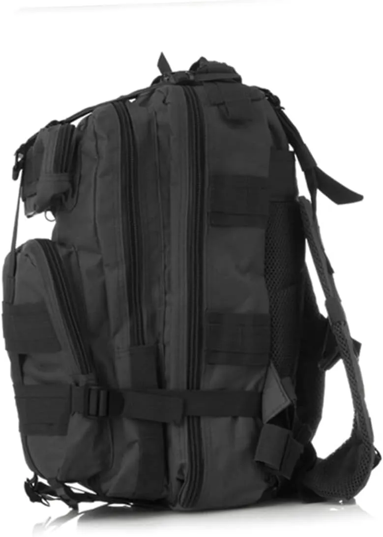 Toyvian Rucking Backpack Camouflage Pattern 20-35l Pack Compact for Men Hiking Trekking Camping
