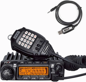 TYT TH-9000D Plus 1.25M Amateur Radio, 200CH Mobile Transceiver Car Radio 222-225Mhz 45W