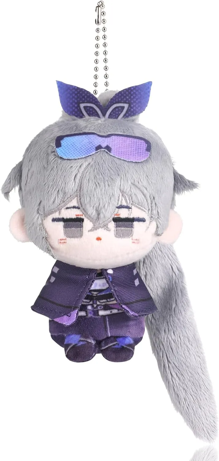 UTIEHD Honkai Star Rail Plush Keychains, Cute 4-Inch Collectible Dolls - Compact Size for Bags and Keys for Fans