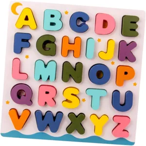 Vaguelly 1Set Educational for Hand Grasping Stacker Blocks Premium Inlay for Shape and Color Recognition Year