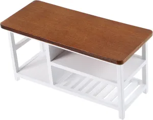 Vaguelly Miniature Computer Table Model Realistic Dollhouse Furniture for Living Room Decoration Compact Design Material for Miniature Scenes