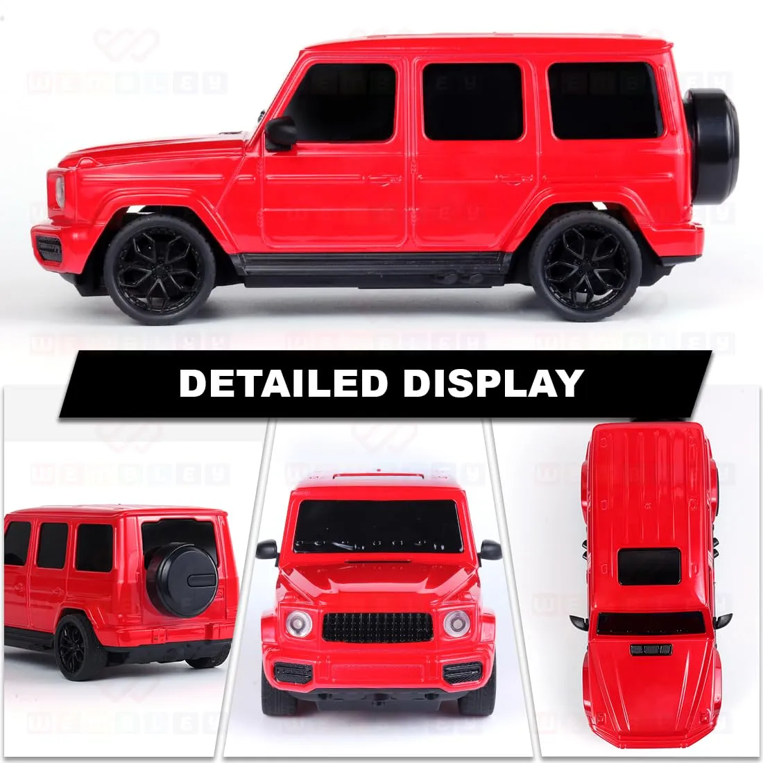 Veva: Race N Roll Remote Car -Wagon Style-Red (1:24)