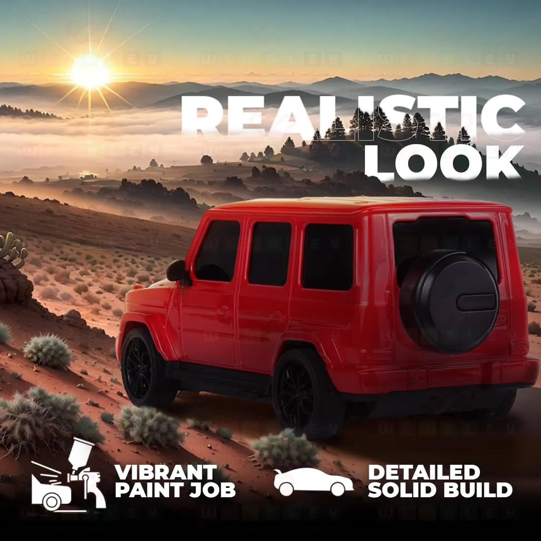 Veva: Race N Roll Remote Car -Wagon Style-Red (1:24)