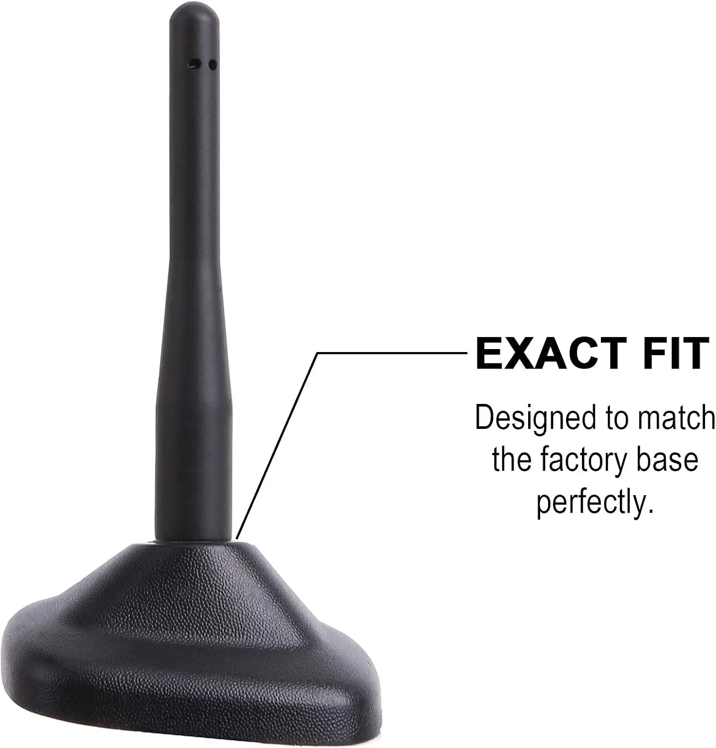 VOFONO Short Antenna Compatible with Mini Cooper 2000-2024 Mini Cooper Accessories 4.5 Inch Antenna Mast Replacement
