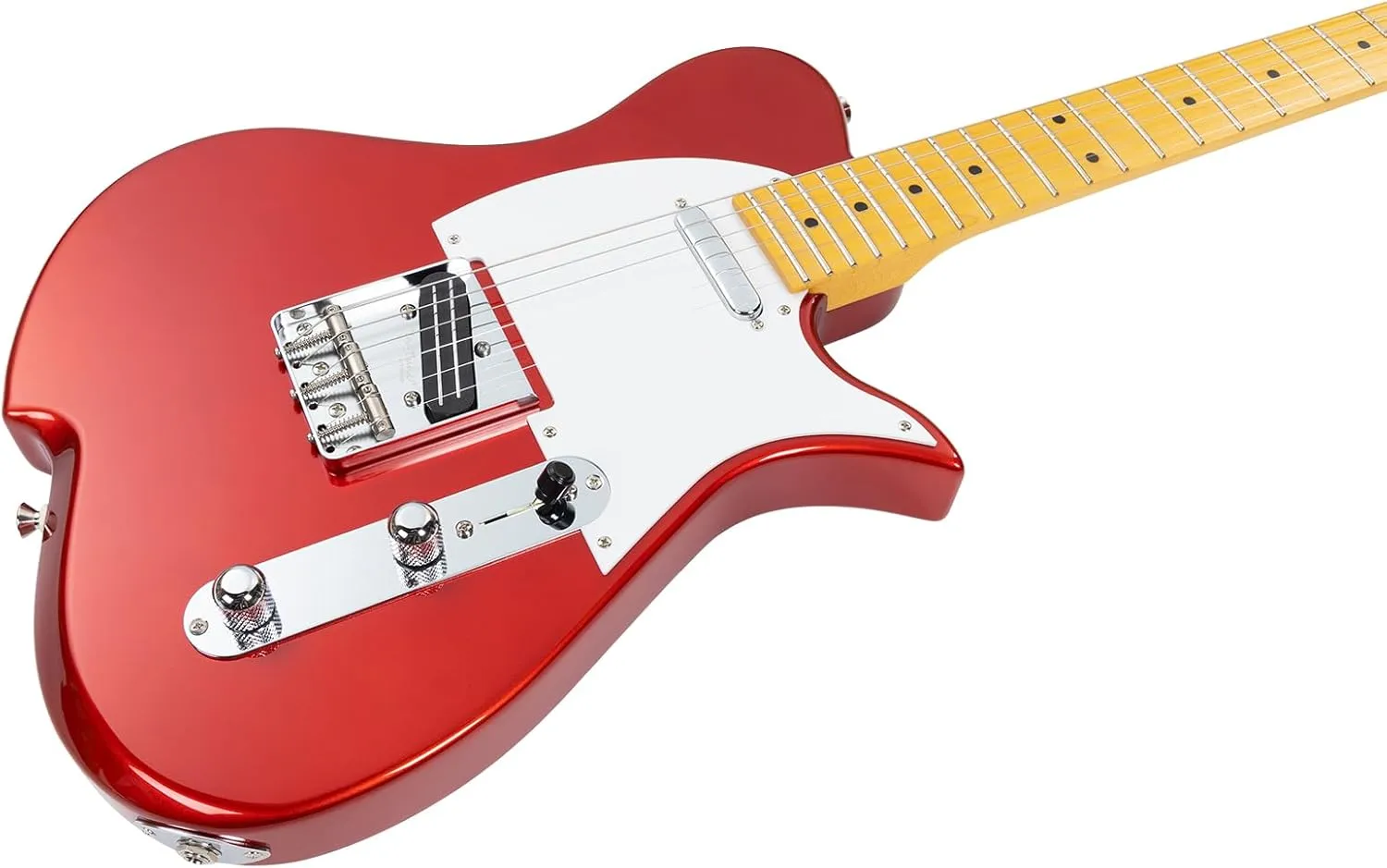 Vola Electric Guitar Vasti MC Candy Apple Red Gloss Handmade in Japan MIJ Gotoh Bridge Gotoh Locking Tuner 6 Strings Modern C Neck For All Levels