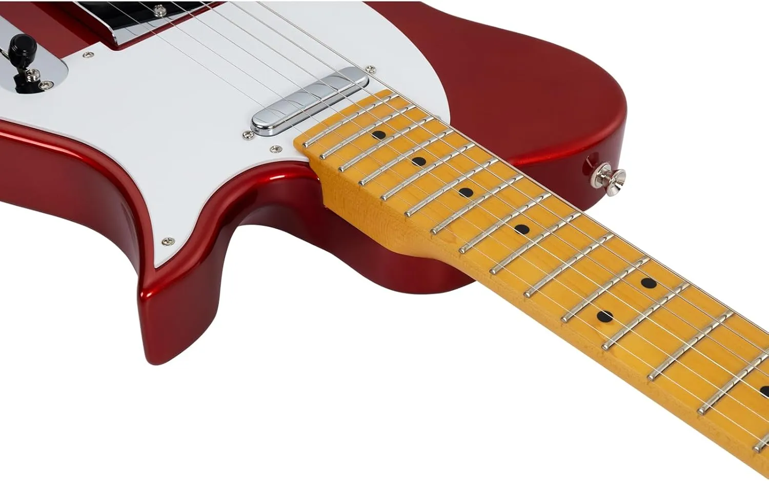 Vola Electric Guitar Vasti MC Candy Apple Red Gloss Handmade in Japan MIJ Gotoh Bridge Gotoh Locking Tuner 6 Strings Modern C Neck For All Levels