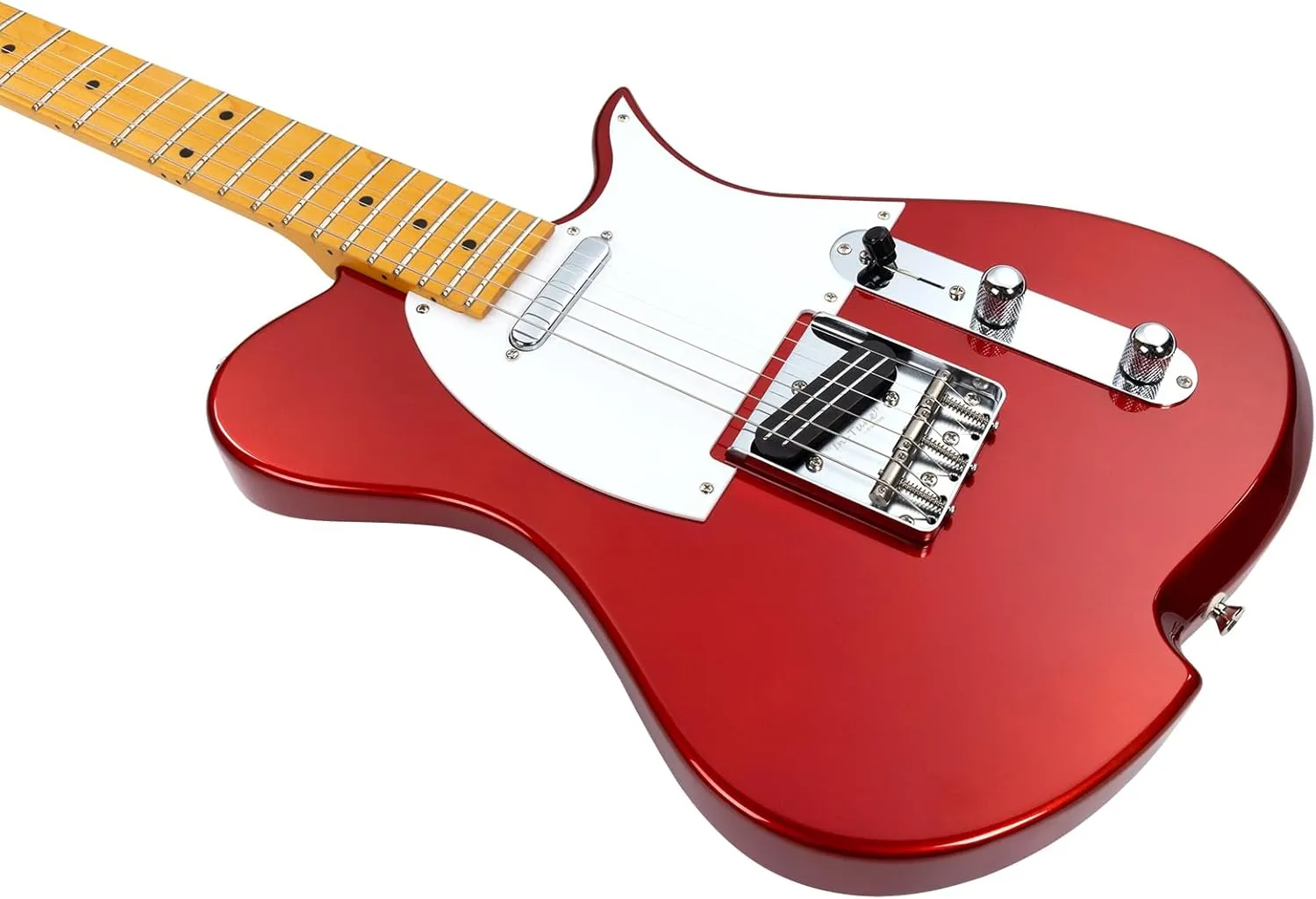 Vola Electric Guitar Vasti MC Candy Apple Red Gloss Handmade in Japan MIJ Gotoh Bridge Gotoh Locking Tuner 6 Strings Modern C Neck For All Levels