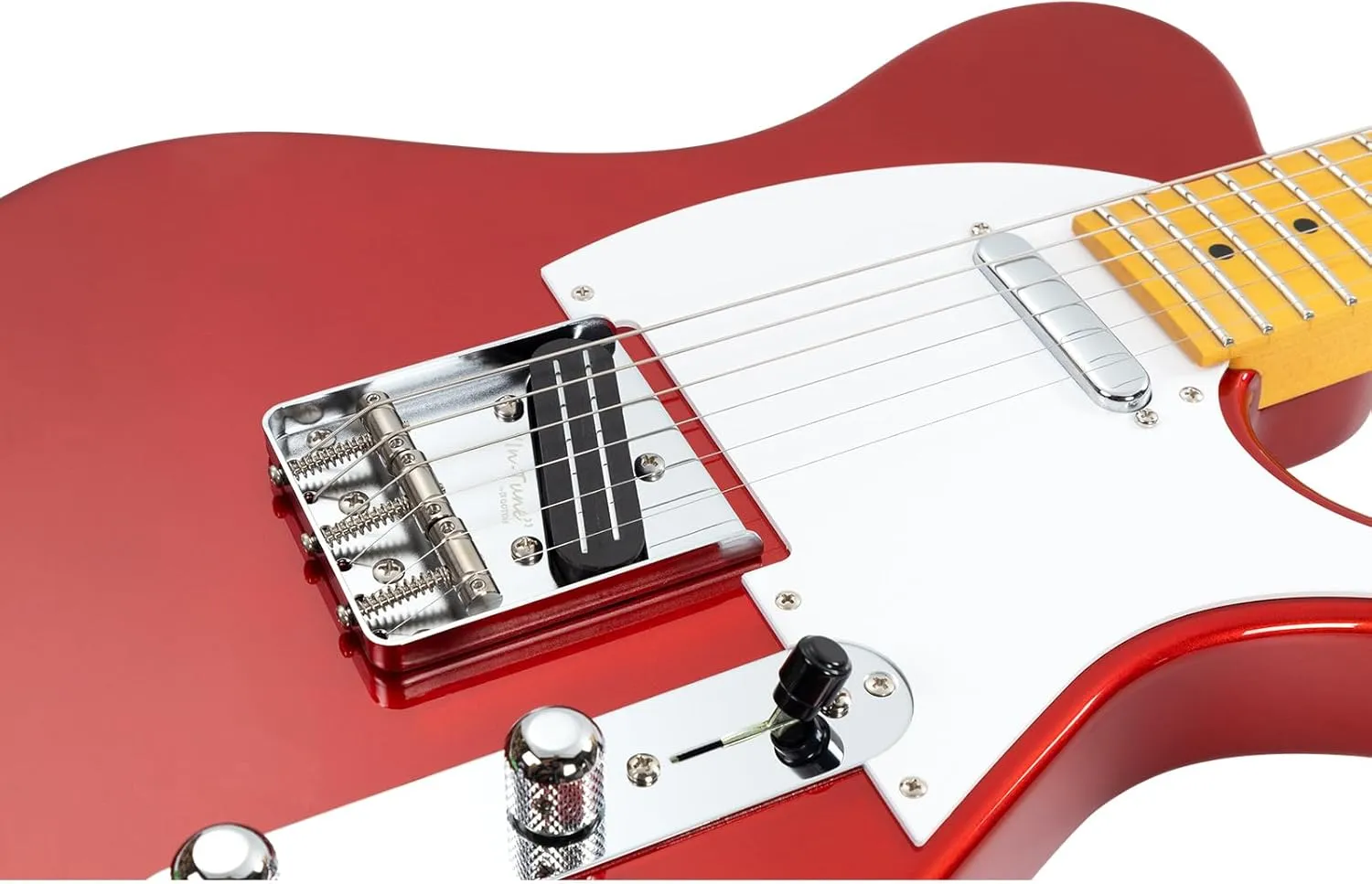 Vola Electric Guitar Vasti MC Candy Apple Red Gloss Handmade in Japan MIJ Gotoh Bridge Gotoh Locking Tuner 6 Strings Modern C Neck For All Levels