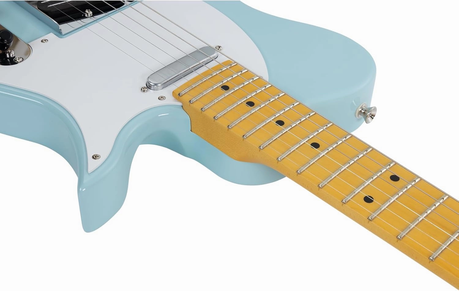 Vola Electric Guitar Vasti MC Sonic Blue Gloss Handmade in Japan MIJ Gotoh Bridge Gotoh Locking Tuner 6 Strings Modern C Neck For All Levels