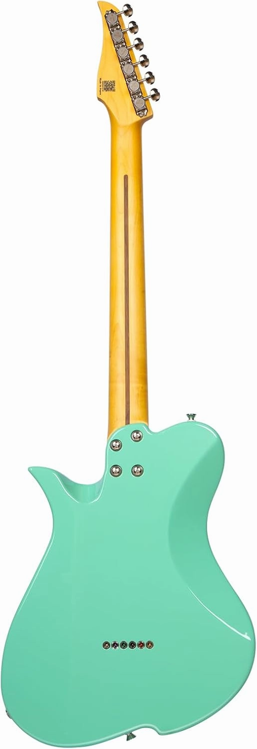 Vola Electric Guitar Vasti MC Surf Green Gloss Handmade in Japan MIJ Gotoh Bridge Gotoh Locking Tuner 6 Strings Modern C Neck For All Levels