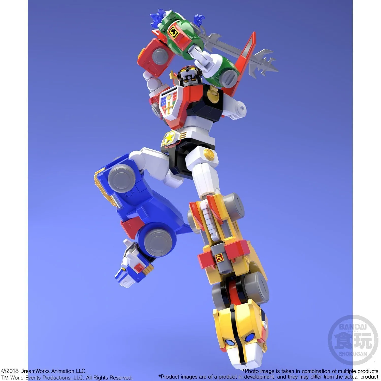 Voltron Minipla Model Gundam Kit