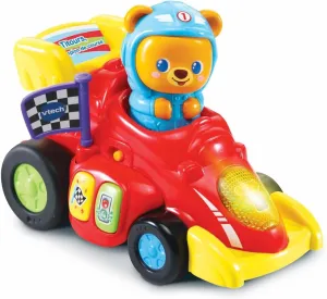 VTech Tobia, Ready, Departure, Via!, Toy Car with 2 Starting Modes, Car for Children with More Than 45 Songs and Adjustable Sounds, Italian Language, Batteries Included, 12-36 Months