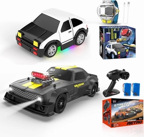 Watch Remote Control Car Toy, 2.4 GHz Mini RC Car Watch Toy Wrist Controlled Small Racing Car   1/16 RC Drift Car with Gyro Full Proportional 4WD 50KM/h High Speed Remote Control Cars Drift Racing car