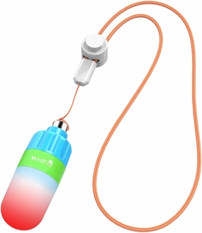 WINDFIRE Scuba Dive Signal Light Night Diving Flashing Marker Light, High Visibility Diving Tank Light Mini Dive Beacon with Flashing and Constant Modes for Underwater Diving(Red)