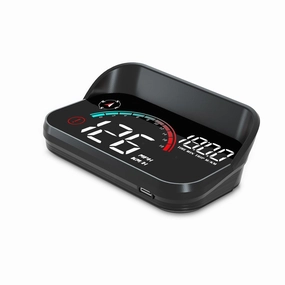 Windshield Speedometer Projector, Digital GPS Speedometer with Speed, Overspeed， Heads Up Display for Cars Suitable for All Vehicles