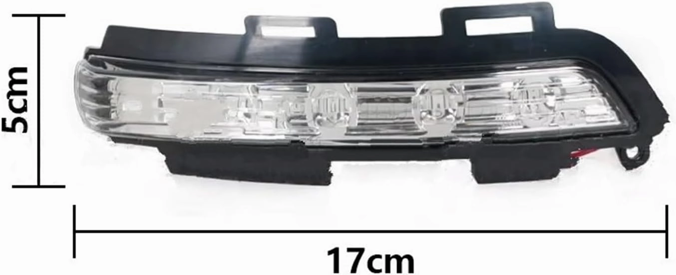 Wing Side Indicator for JAC for Refine for S2 for T40 Car Side Rearview Mirror LED Turn Signal Lights Side Wing Repeater Indicator Flashing Lamp Rearview Mirror Turn Lamp