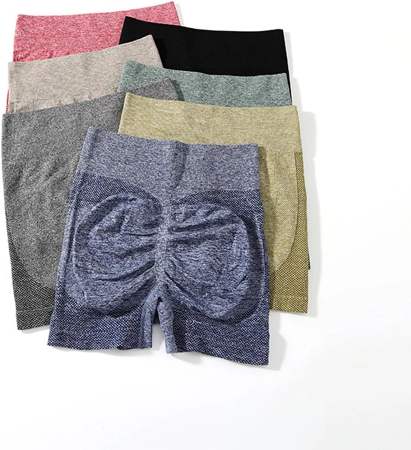 Women Workout Impact Shorts Women's Sports Skinny Hip Quarter Pants High Waisted Yoga Fitness Pants Short Pants