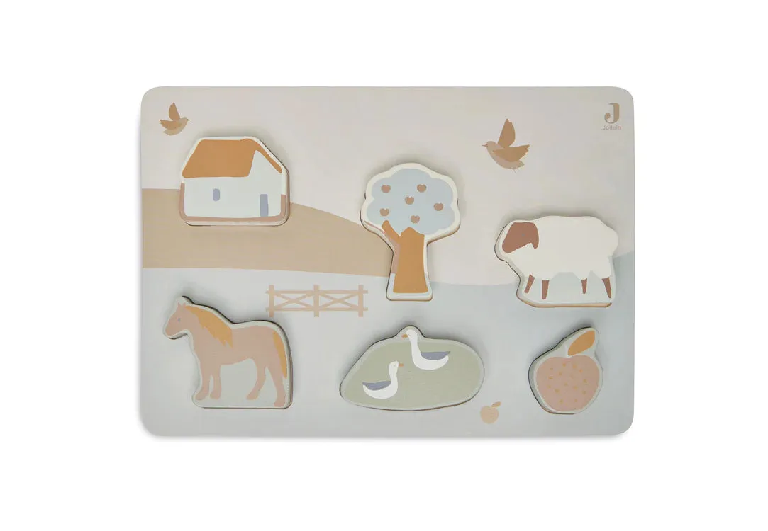 Wooden Puzzle Farm