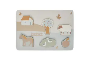 Wooden Puzzle Farm