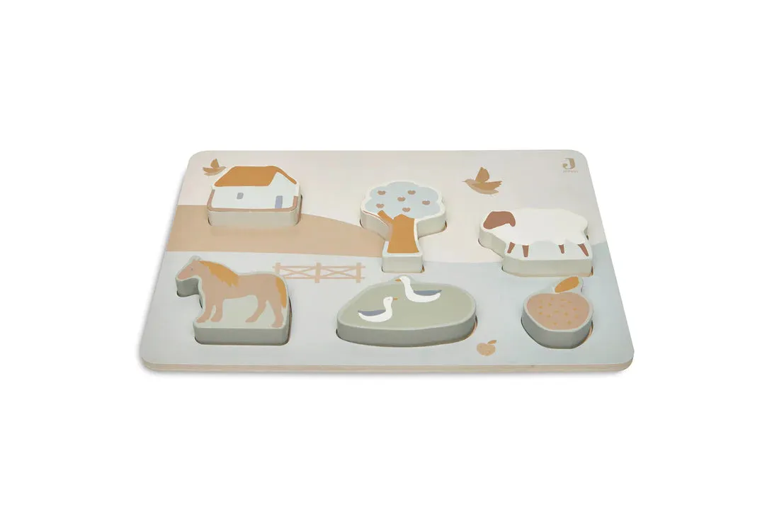 Wooden Puzzle Farm
