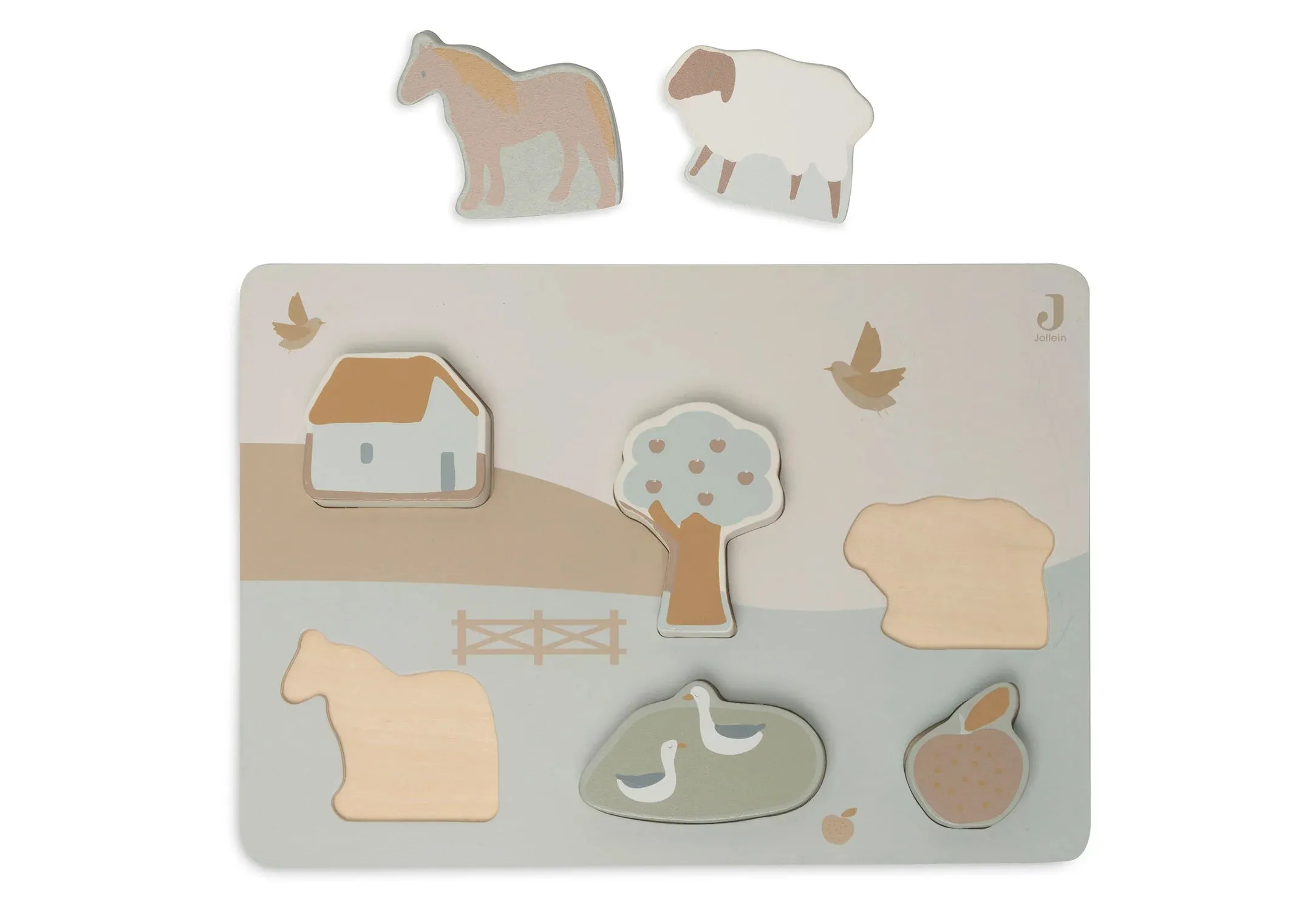 Wooden Puzzle Farm