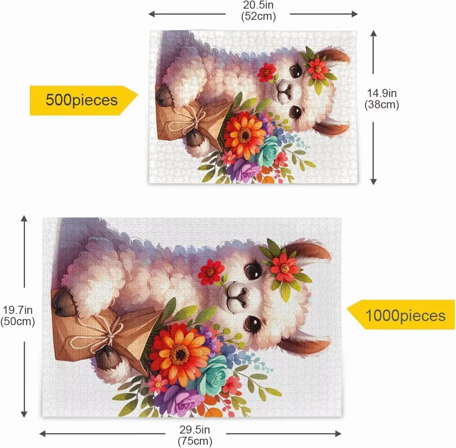 Wooden Puzzle Cute Puffer Fish Funny Picture Game Pieces for Whole Family to use time Home Wall Art or Perfectly Gifts 1000 PCS