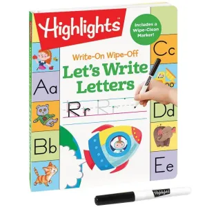 Write-on Wipe-off: Let’s Write Letters