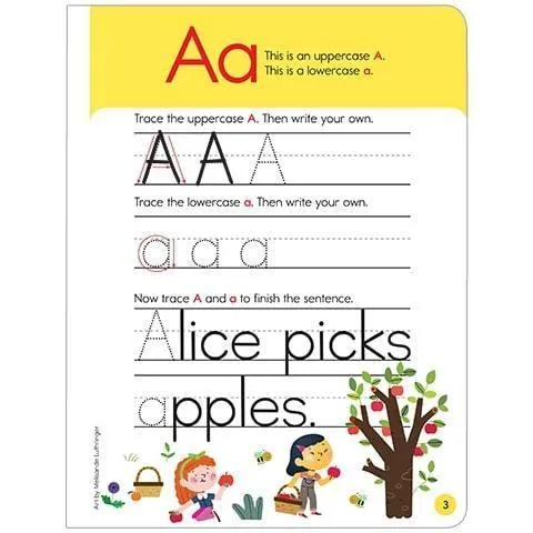 Write-on Wipe-off: Let’s Write Letters