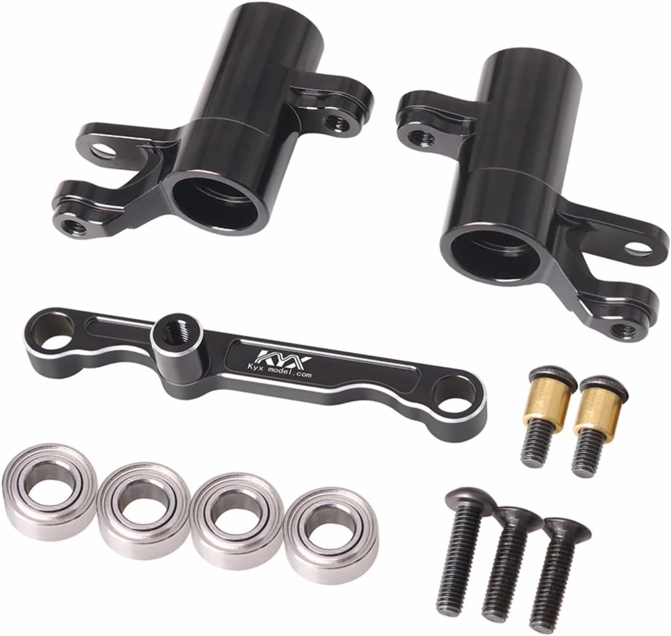 XBERSTAR RC Steering Assembly for Traxxas Mini Maxx RC Steering Linkage Upgrade Parts