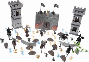 YARNOW 1Set Medieval Knight Soldier Models Tiny Figures for Sand Table Decors for Indoor Outdoor Landscaping Unique Castle Scene Decoration