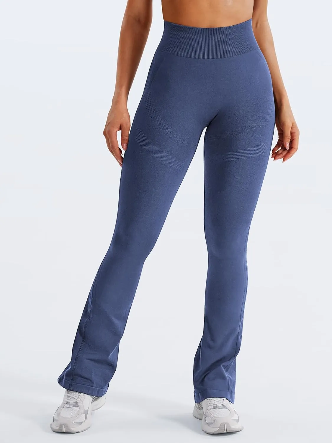 YEOREO Mini Flare Leggings Womens Workout Butt Lifting Legging Hidden Scrunch Seamless Impact Lilliean Yoga Pants