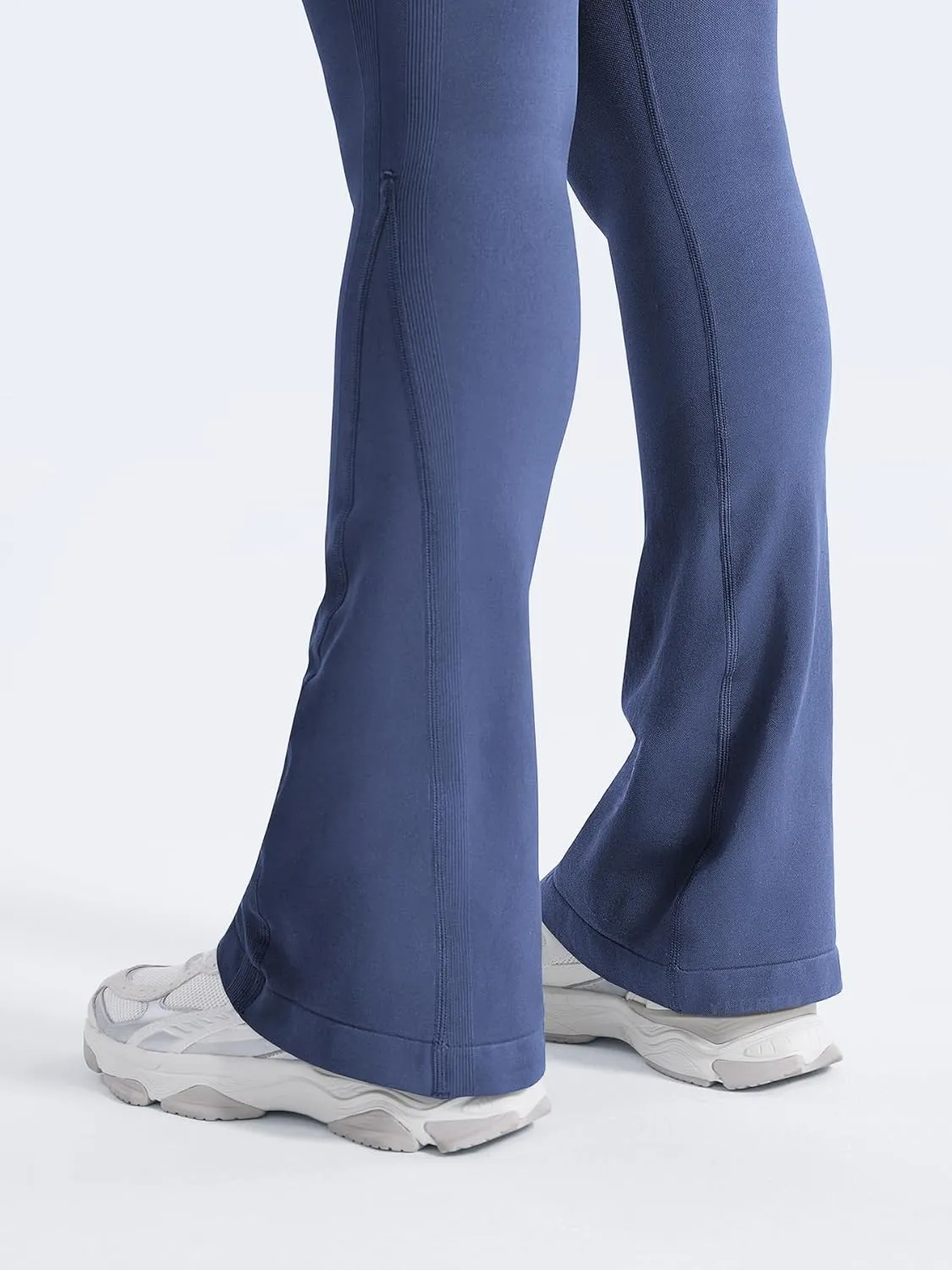 YEOREO Mini Flare Leggings Womens Workout Butt Lifting Legging Hidden Scrunch Seamless Impact Lilliean Yoga Pants