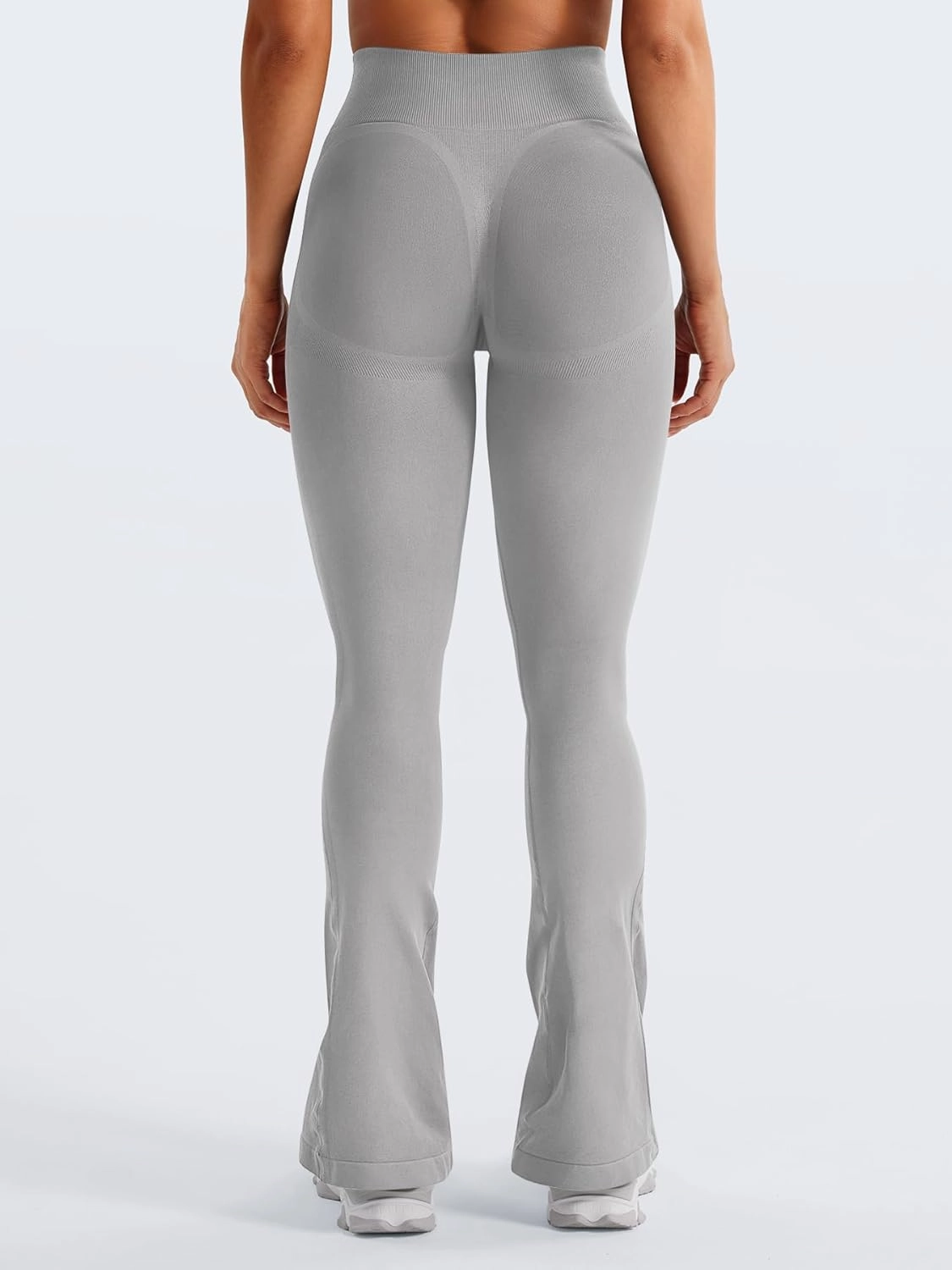 YEOREO Mini Flare Leggings Womens Workout Butt Lifting Legging Hidden Scrunch Seamless Impact Lilliean Yoga Pants