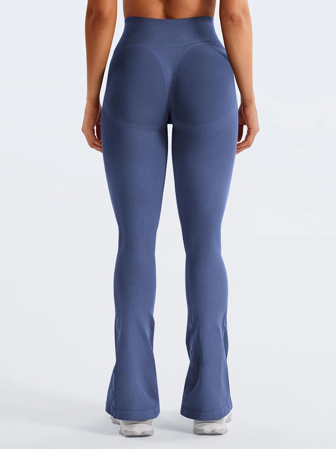 YEOREO Mini Flare Leggings Womens Workout Butt Lifting Legging Hidden Scrunch Seamless Impact Lilliean Yoga Pants