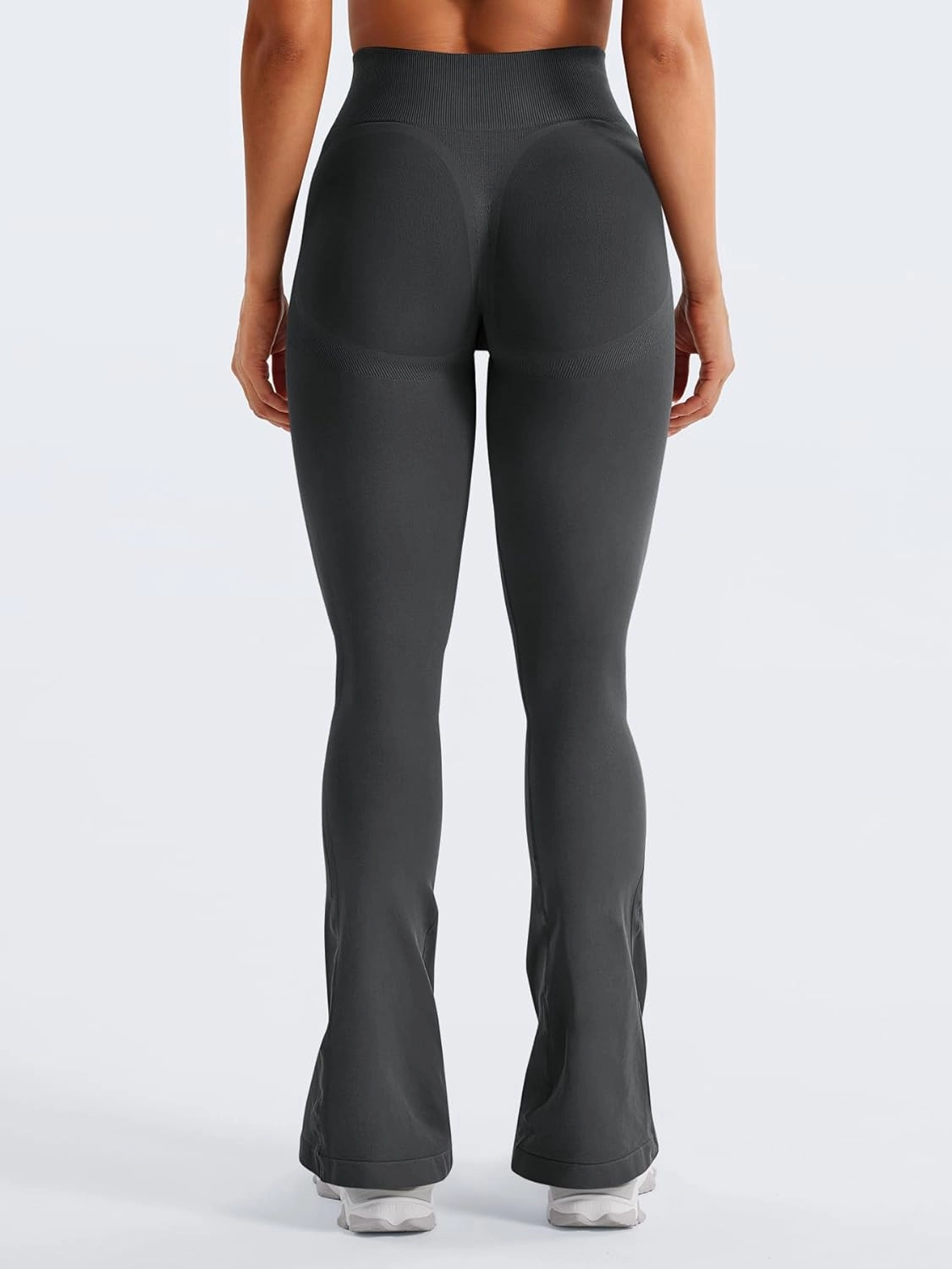 YEOREO Mini Flare Leggings Womens Workout Butt Lifting Legging Hidden Scrunch Seamless Impact Lilliean Yoga Pants