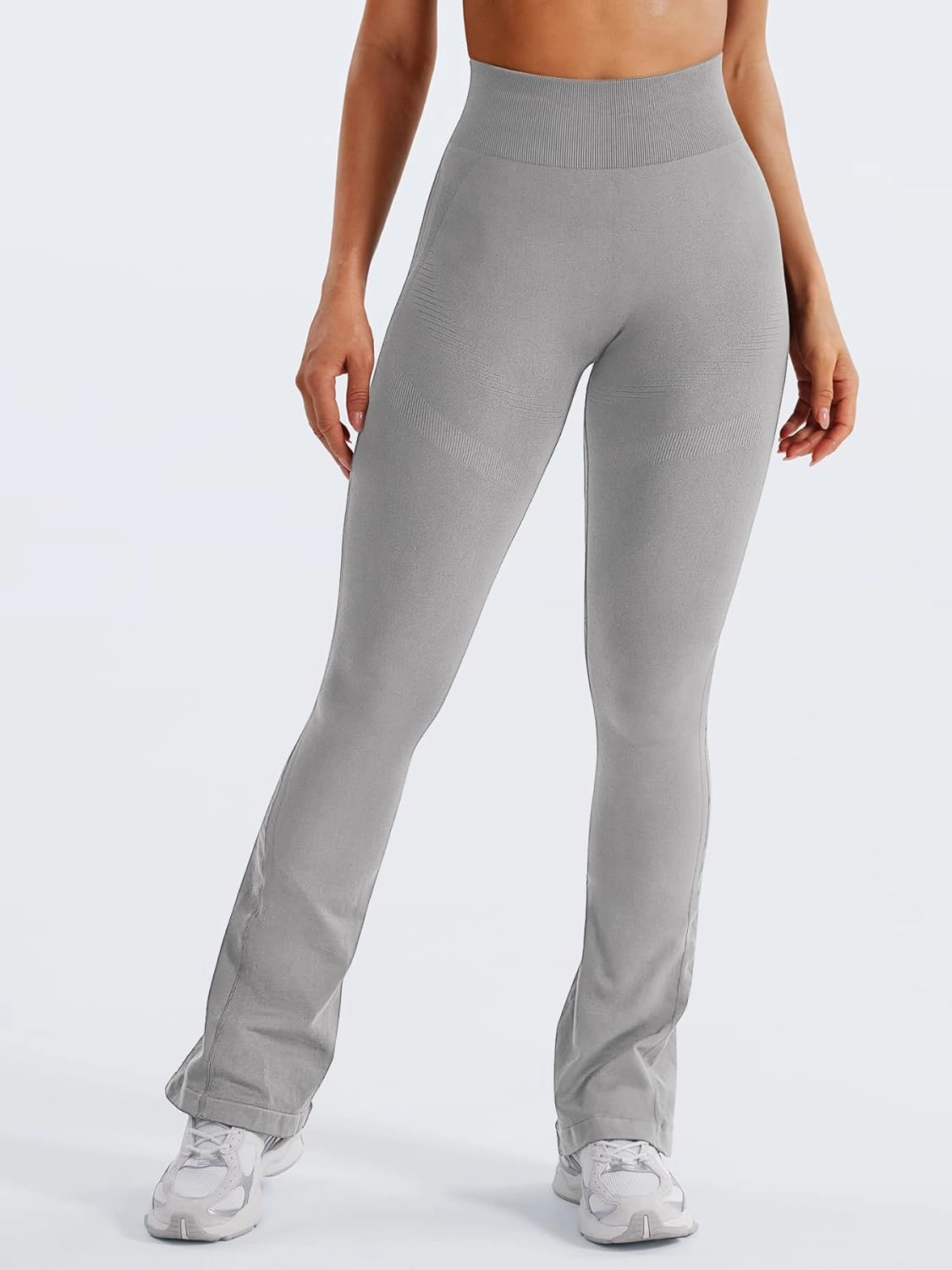 YEOREO Mini Flare Leggings Womens Workout Butt Lifting Legging Hidden Scrunch Seamless Impact Lilliean Yoga Pants