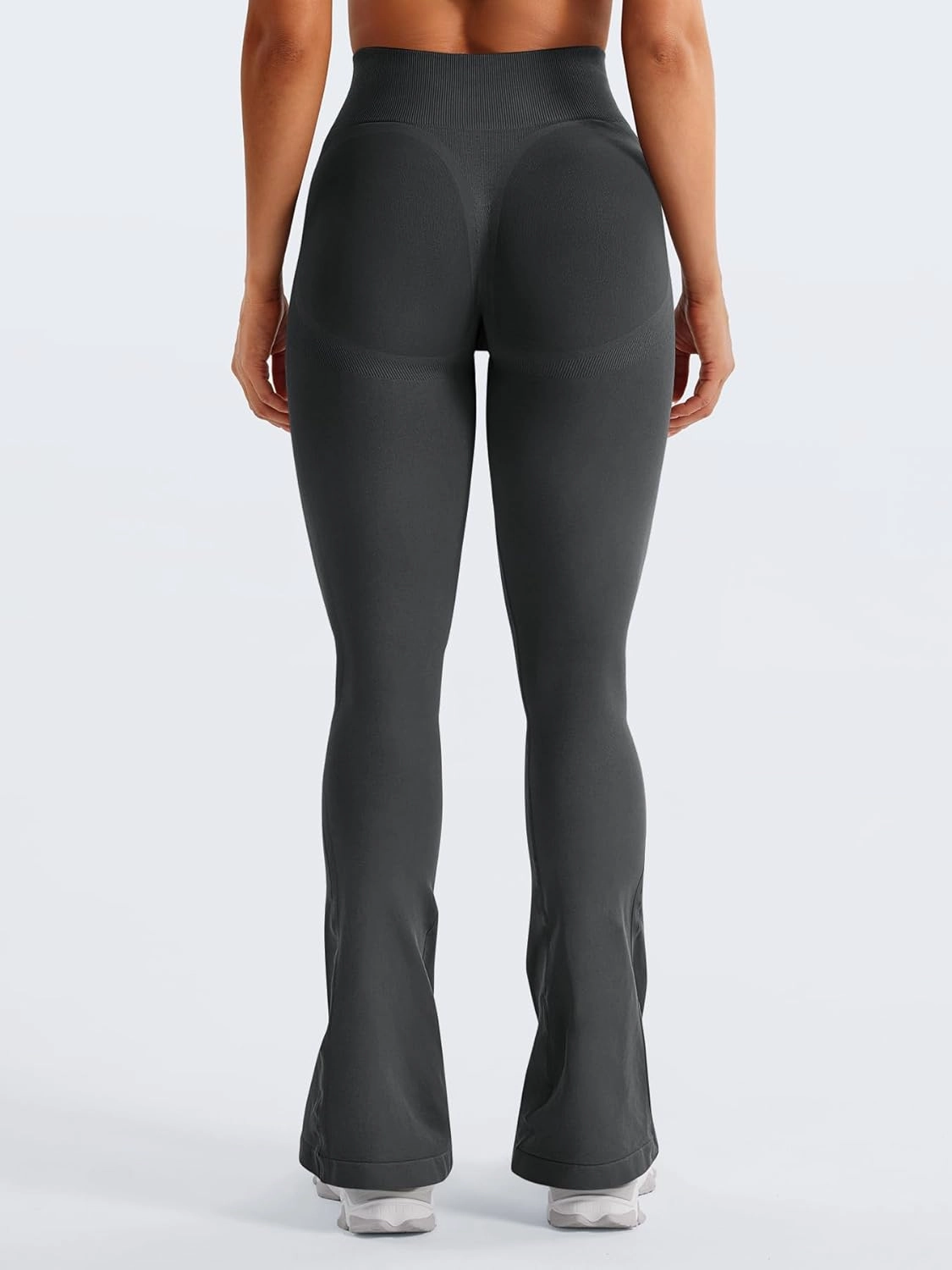 YEOREO Mini Flare Leggings Womens Workout Butt Lifting Legging Hidden Scrunch Seamless Impact Lilliean Yoga Pants